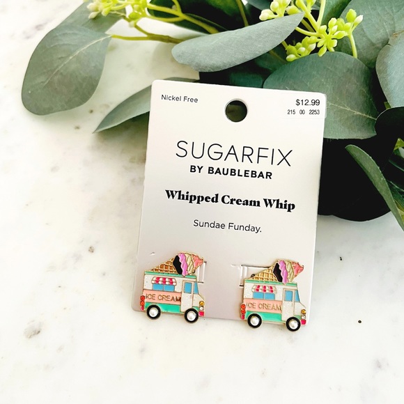 Sugarfix by BaubleBar Whipped Cream Whip Earrings - Picture 1 of 5